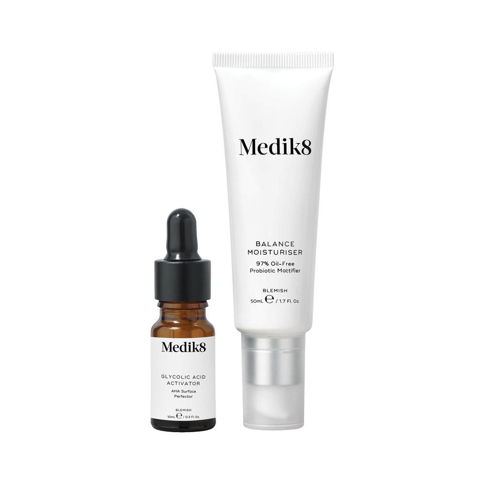 Medik8-Balance-Moisturiser-Glycolic-Acid-Activator Medik8 Balance Moisturiser & Glycolic Acid Activator